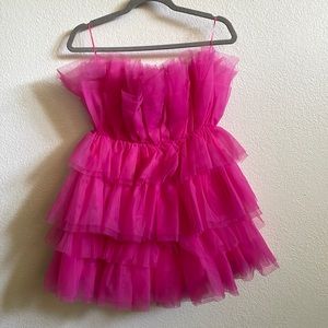 Mable pink Barbie dress size S